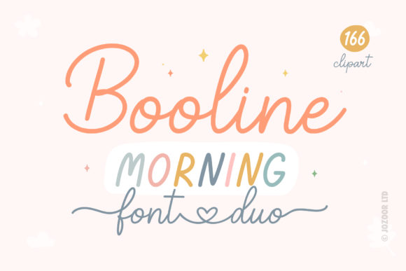 Booline Morning: The Charming Duo-Styled Handwritten Font