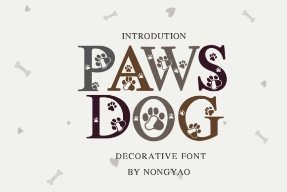 Discover the Charming Paws Dog Font for Your Projects