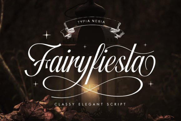 Fairyfiesta: An Elegant Copperplate Script Font