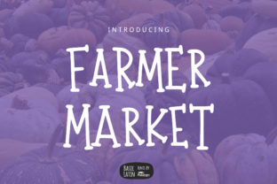 Farmer Market: A Charming Serif Font for Creative Designs
