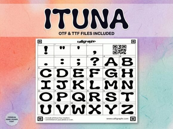Ituna: A Display Font for Distinctive Creative Projects