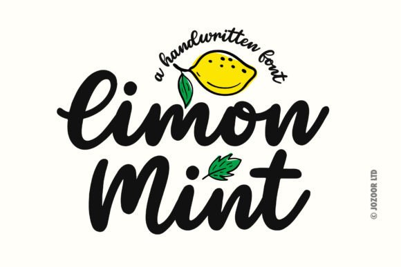 Limon Mint: A Fresh Script for Modern Designs