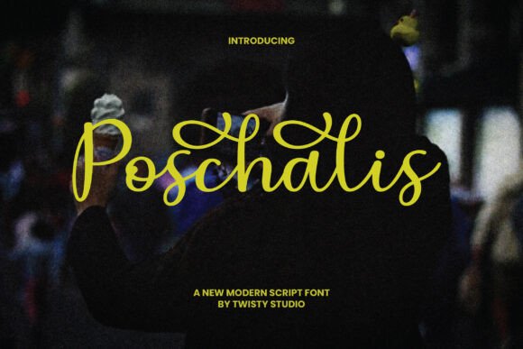 Poschalis: A Graceful Script Font for Modern Design