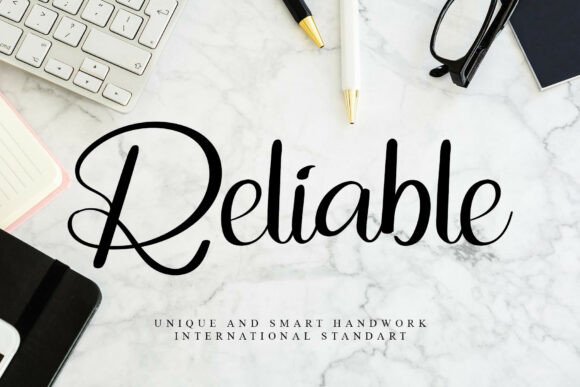 Reliable: A Font with Professional Elegance and Handcrafted Charm
