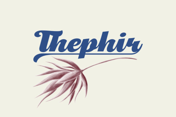 Thephir: A Charming Handwritten Font for Modern Creators
