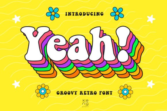 Yeah: The Comic-Style Display Font with Punch